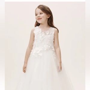 Flower girl dress size 6 t, Anthropologie dress